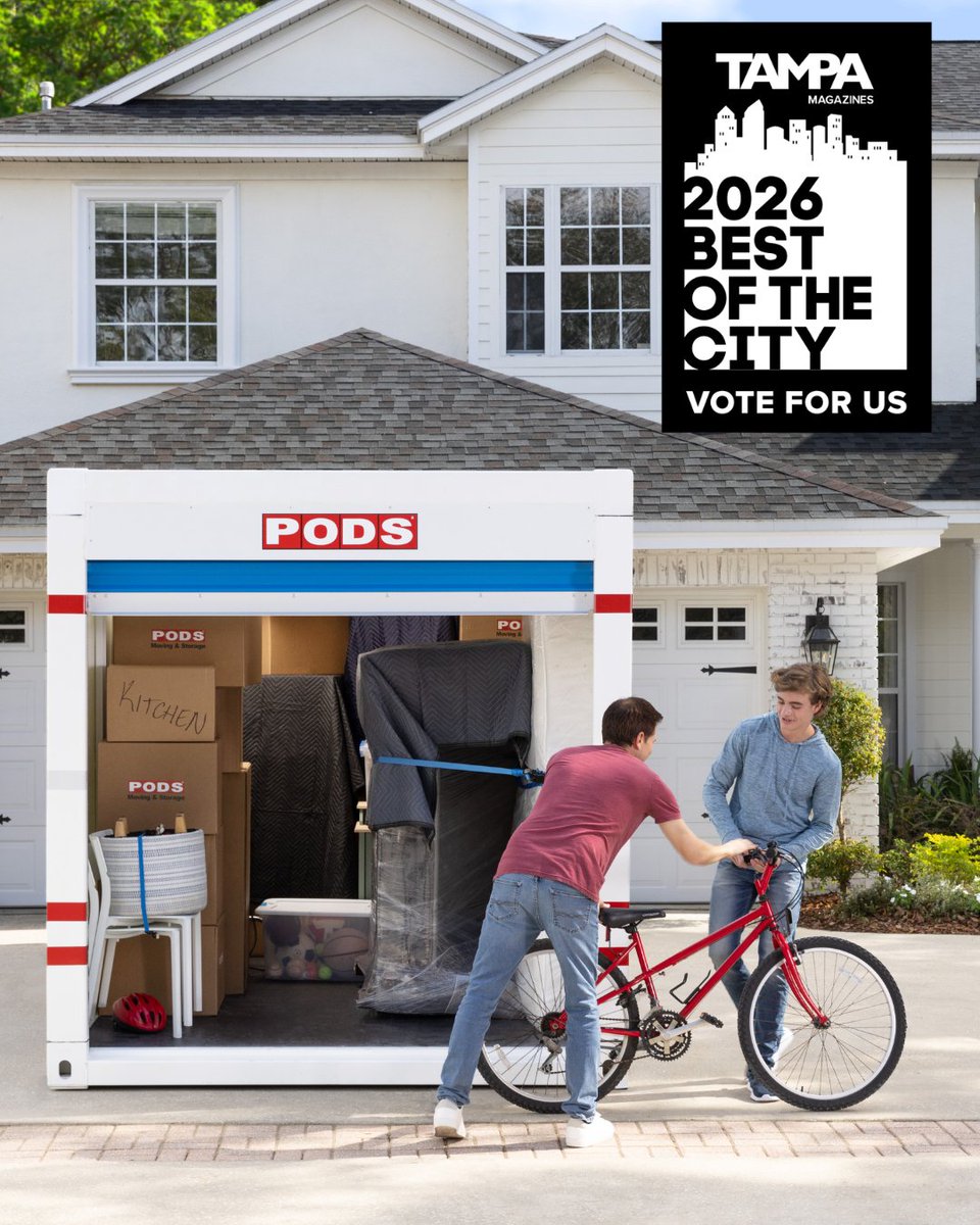 PODS Moving & Storage tweet media