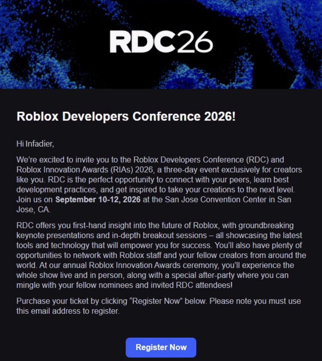 i cant believe me and perhapskit are going to rdc26 this year