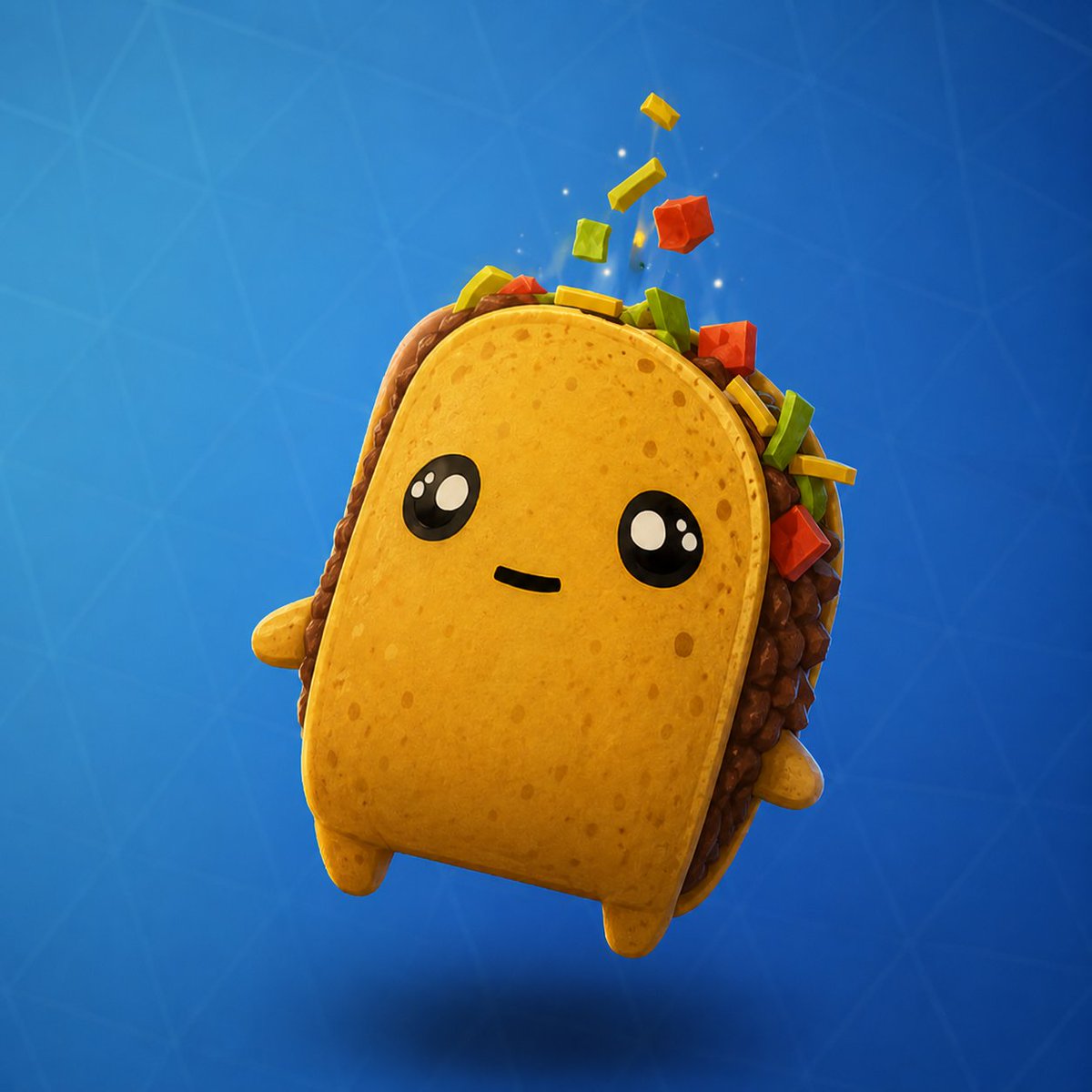 LegozTheIGL's tweet photo. @Fortnite The Taco Sprite places nearby enemies in taco time when fatal damage has been taken and gives a temporary speed boost. #DesignASprite https://t.co/S1ePOBoSTr