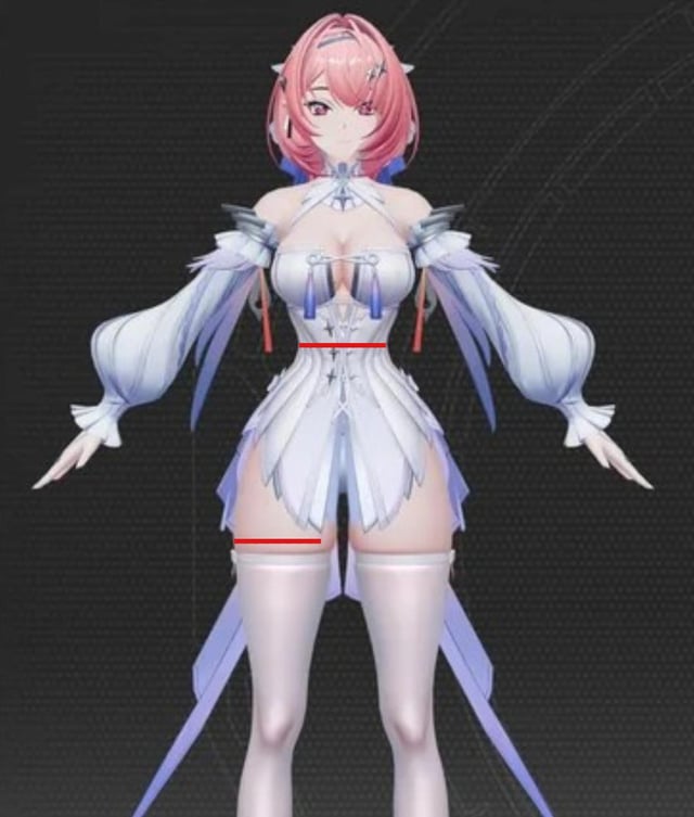 larcade0604's tweet photo. @laurdemboss @MattRamos17 + a tiny waist and arms which just makes her look bizarre (her waist is thinner than her thighs lol). This plus her animations makes it feel like they tried way too hard to make her sexy and it backfired, which is a shame since their early designs balanced those things very well https://t.co/I2Ts1EG4uG