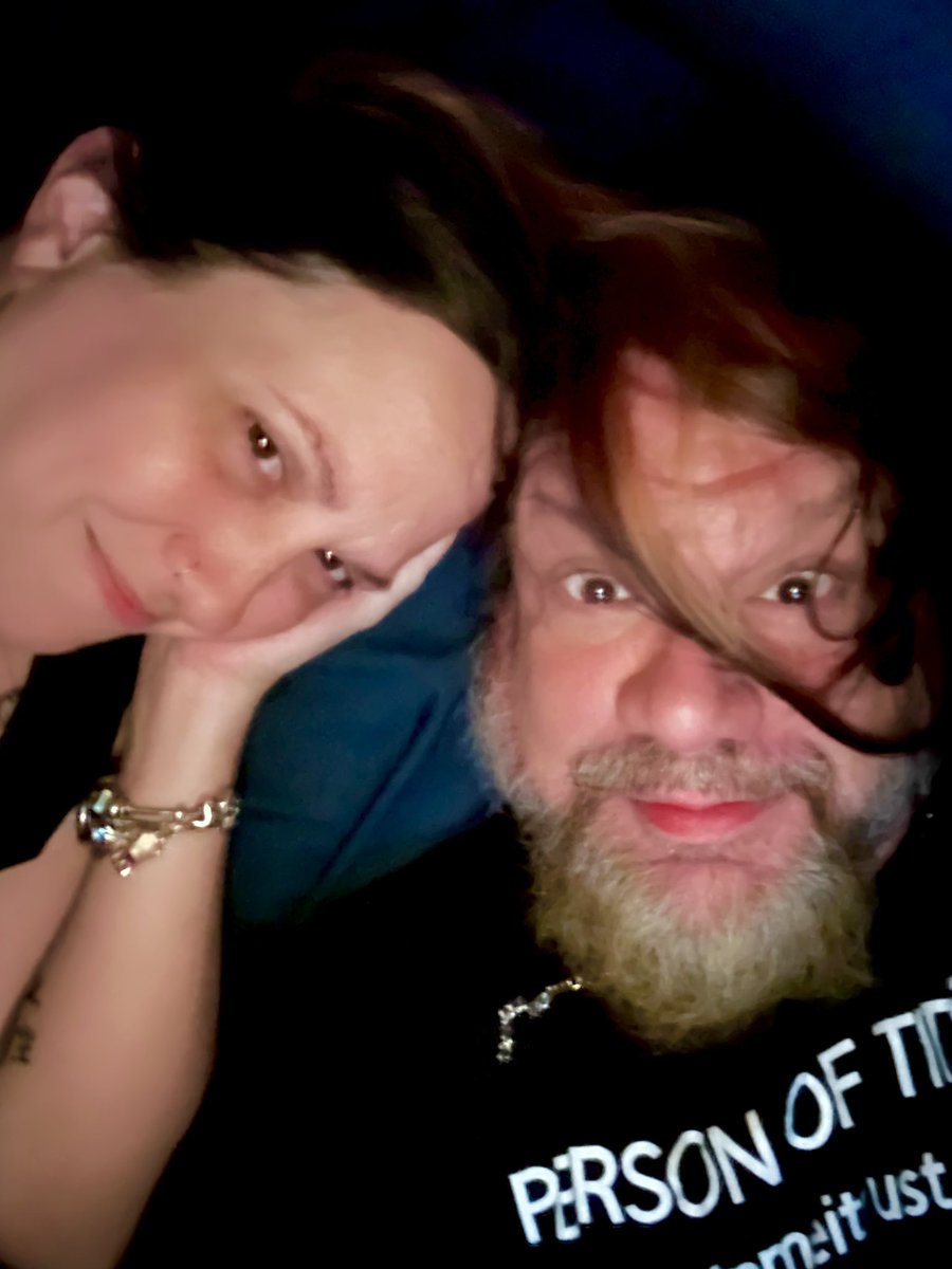 UncleCreepy's tweet photo. Sometimes I hate being bald. Thankfully when I get down about it, @Demon_Diva_Dani can lend me some hair. #truelove https://t.co/uuJEeqFEqA