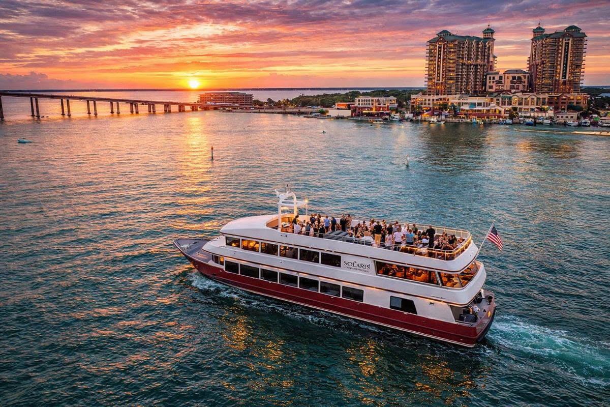 SeabreezeJazz's tweet photo. Tickets are ON SALE NOW for the 2027 Seabreeze Dinner and Lunch Cruises aboard "The Solaris Dinner Yacht" set for Wednesday April 21st and Thursday April 22nd in Panama City Beach, FL.    Book your tickets now to secure your seats!
CLICK HERE TO PURCHASE: https://t.co/NH10oYbfI1 https://t.co/OpsHwVi4ep