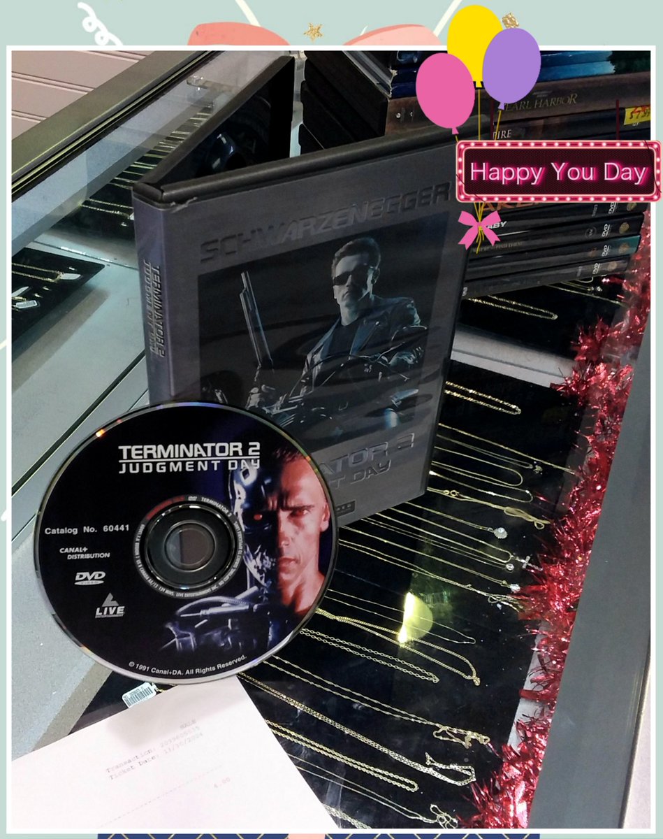 hostileorganism's tweet photo. #Terminator2JudgmentDay was released 35 yrs ago this month (July 1, 1991)🎫‼
I got a physical copy from this classic for $0.25 in a pawn store in Arizona. But if U don't like buying movies, U can stream #T2JudgmentDay on @netflix, @paramountplus & on @YouTube for free📺🍿 https://t.co/5PnOCkZQnf