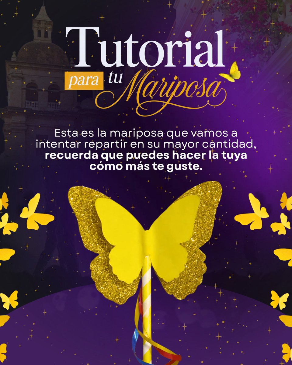VantxLau's tweet photo. Bueno mis queridas Armys colombianas, esto queda en nuestras manos. Perfectamente podemos apoyar los proyectos de la fanbase y adicionar el proyecto propuesto por @PurpleOceanCo de mariposas hacia el sol para Into the sun. Miren lo bonito que se ve 💛✨ https://t.co/OvXzQLtzwd
