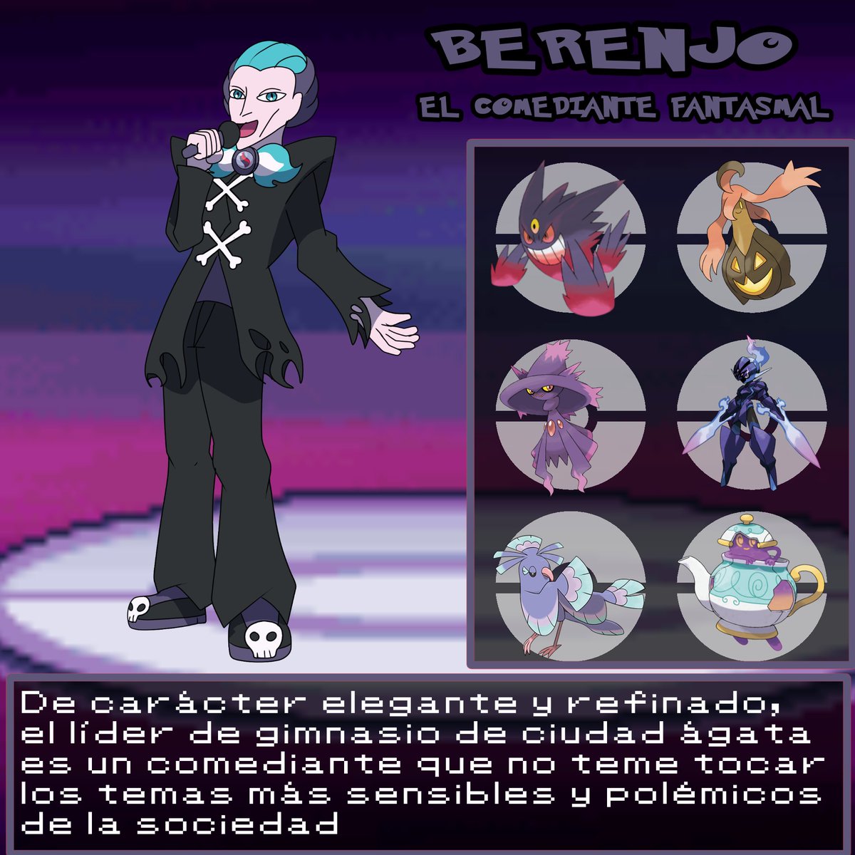 Danielf35546830's tweet photo. Nuevo líder de gimnasio 

#oc #pokemon https://t.co/X5e6WKT2As