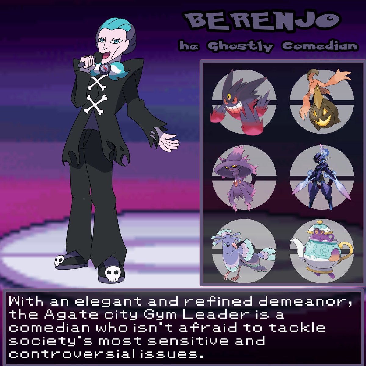 Danielf35546830's tweet photo. Nuevo líder de gimnasio 

#oc #pokemon https://t.co/X5e6WKT2As
