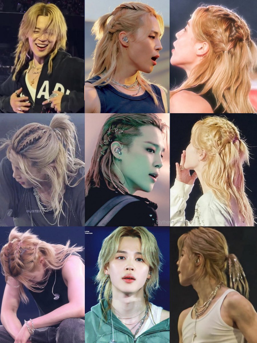 jimin_lil_devil's tweet photo. Jimin's prettiest braided hairstyles ♡ https://t.co/bsT7lZFNi0