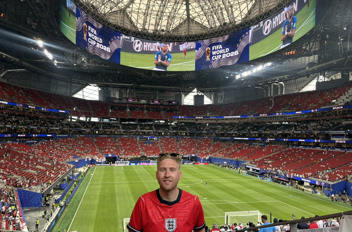 bealolufc's tweet photo. 🇺🇸 Atlanta, I’ll admit I was wrong.

Yes, you have sketchy areas, but you also have given me &amp; lots of other England fans 72 incredible hours. 

✅ Amazing stadium
✅ Superb baseball
✅ Cheap beer
✅ Mega museums
🥵 Crazy weather

Thanks for having us, see you soon. #EnglandAway https://t.co/K3PzZvIdbh