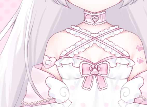 ghwostpaws's tweet photo. cute pink frills 🩷🎀 https://t.co/kd7lWMJ0Ot