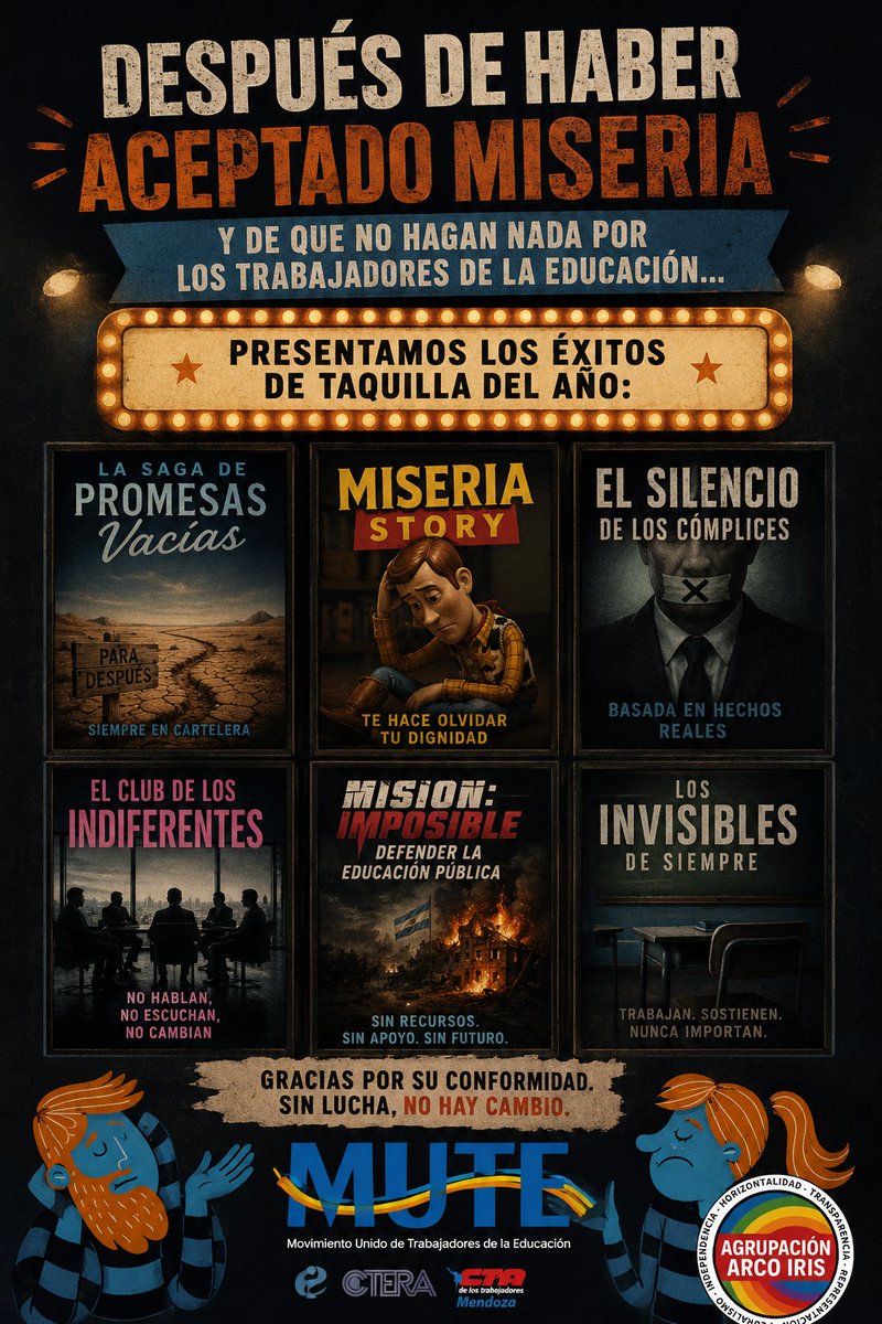 NASALANDIA's tweet photo. @sute el sindicato que supuestamente representa al sector de educación!!! NEFASTO https://t.co/AkQuQbx73y