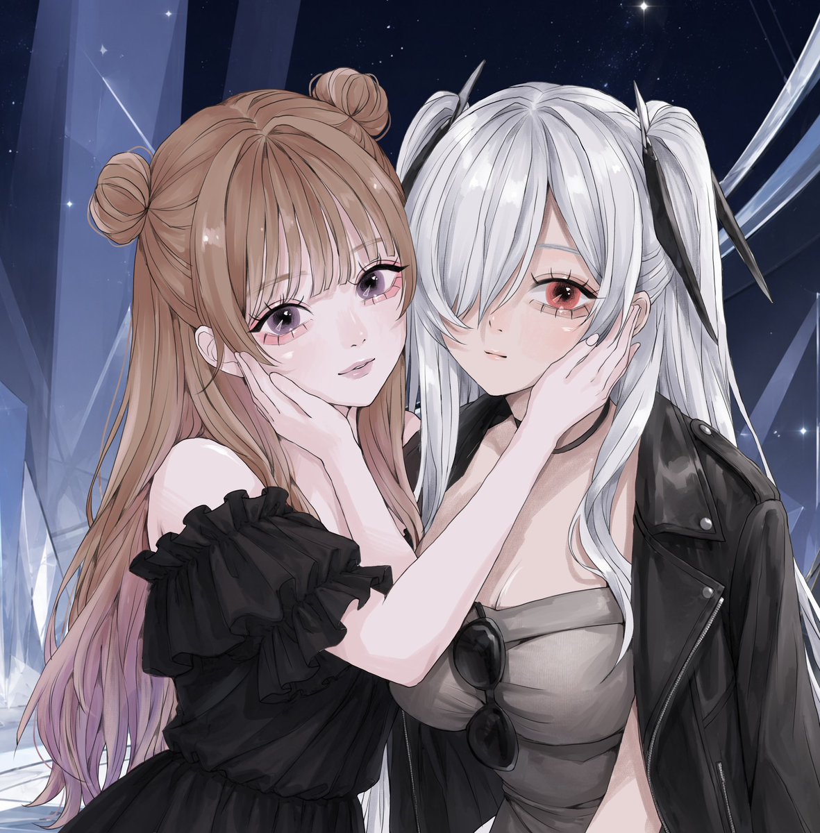 ペア画描かせていただいた！ 夢絵かな、、！