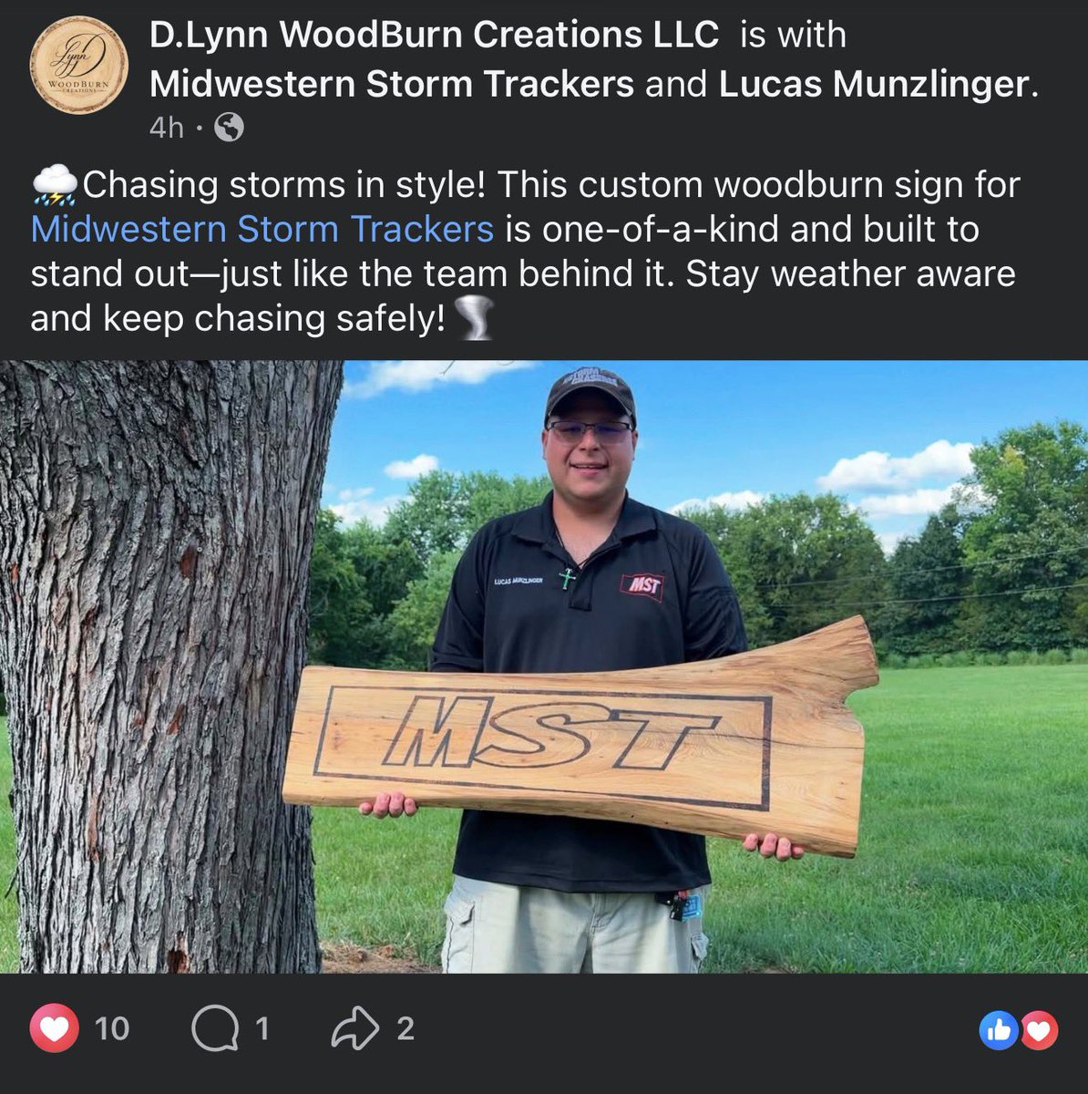 MWStormTrackers's tweet photo. We love supporting local businesses in the St. Louis area. ❤️ https://t.co/86K3YA0DDt