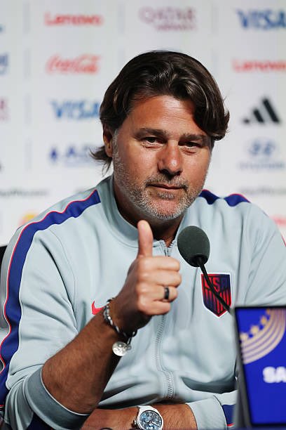 TimelineCR7's tweet photo. 🇺🇸 🚨🚨POCHETTINO:

"I have no problem with red cards when they're deserved but if Balogun is sent off for that challenge, then explain to me why Messi wasn't against Algeria. The rules cannot change depending on the name on the back of the shirt. Football deserves consistency" https://t.co/Ko5uhERSOr