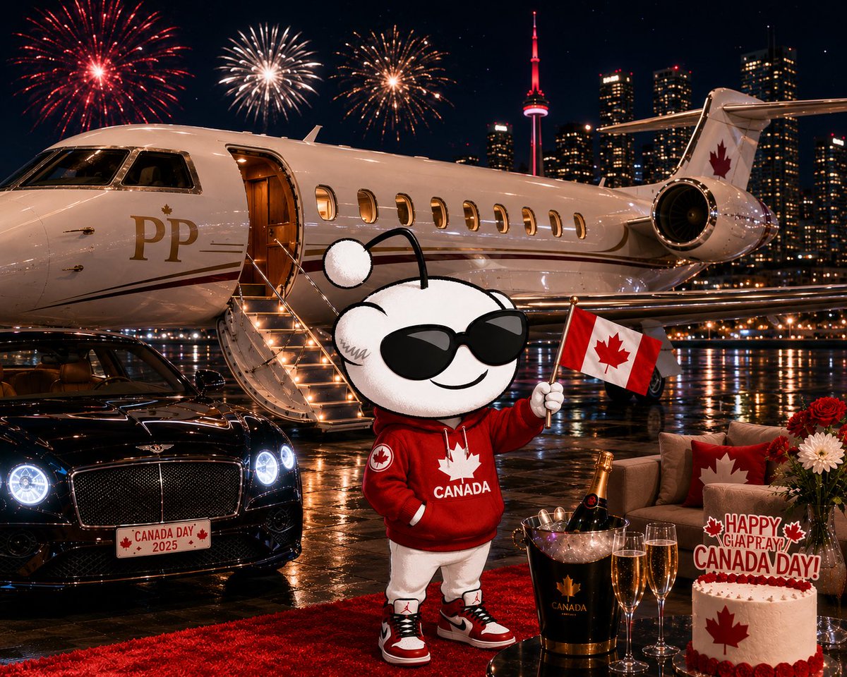 Brained200's tweet photo. @pp_privatejet Tip me before you go 

Happy Canada day PP🇨🇦 

You the GOAT man 🐐 😎 

Stake: Aceonroids https://t.co/lD1WrHyhNr