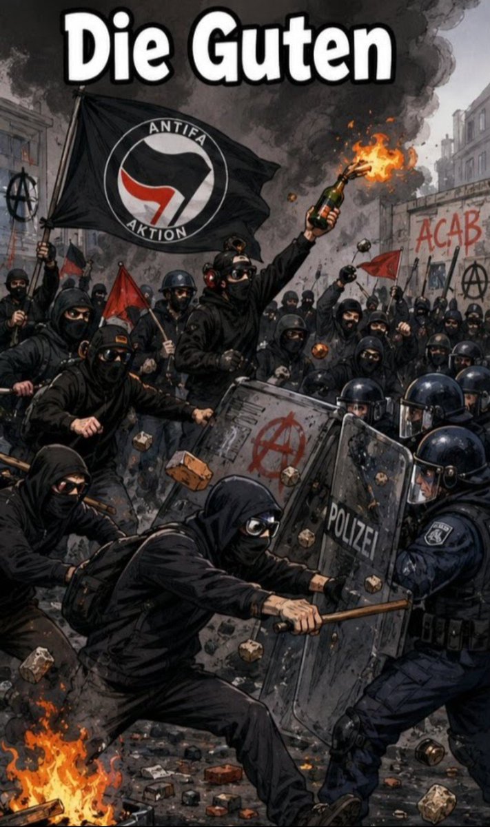 Chris_Tina_99's tweet photo. @M_Ostermann Allen Polizeibeamten UND AfD-Poltikern alles erdenklich Gute -
den hasserfüllten gewaltbereiten AntiFa-Kriminellen das genaue Gegenteil!
#TeamPolizei #TeamAfD
--
#FckAntiFa
#AntiFaVerbotJetzt https://t.co/icfPIILcPg