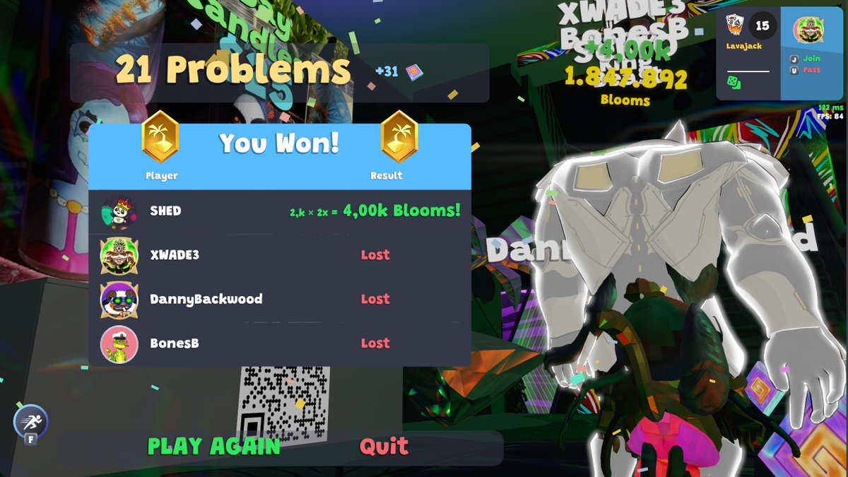 SHED88ETH's tweet photo. Black Jack 21 won at https://t.co/nvuyD2I0Bv @niftyisland https://t.co/7xpn7j59nG