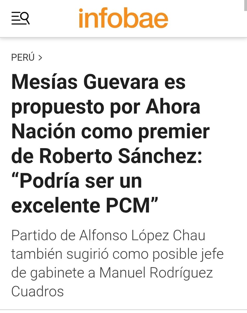Gonzaleteaguila's tweet photo. @larepublica_pe @MesiasGuevara lo dice el mismo que se fue a ofrecer cotos a cambio de que lo nombren premier, y asi tiene la concha de señalar a otros. sinvergüenza y muerto de hambre https://t.co/D6N3BrFe3j