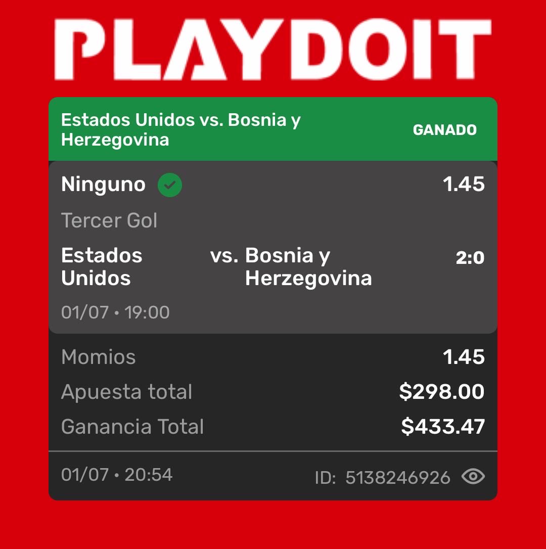 BatoBetsMX's tweet photo. 🤑6/6, Como de costumbre, tercer día consecutivo ganando TODO
✅Las dos FREE BETS
✅3 aseguradas en nuestro grupo
✅LOCK DE MLBA
Un total de 6/6 🤑🤑
❤️si quieres entrar al grupo

🏴󠁧󠁢󠁥󠁮󠁧󠁿INGLATERRA 2-1 RD CONGO🇨🇩 
🇧🇪BÉLGICA 3-2 SENEGAL🇸🇳 
🇺🇸ESTADOS UNIDOS 2-0🇧🇦

#PLAYDOIT #draftea #inglaterra #mlbpicks #mundialdefútbol2026