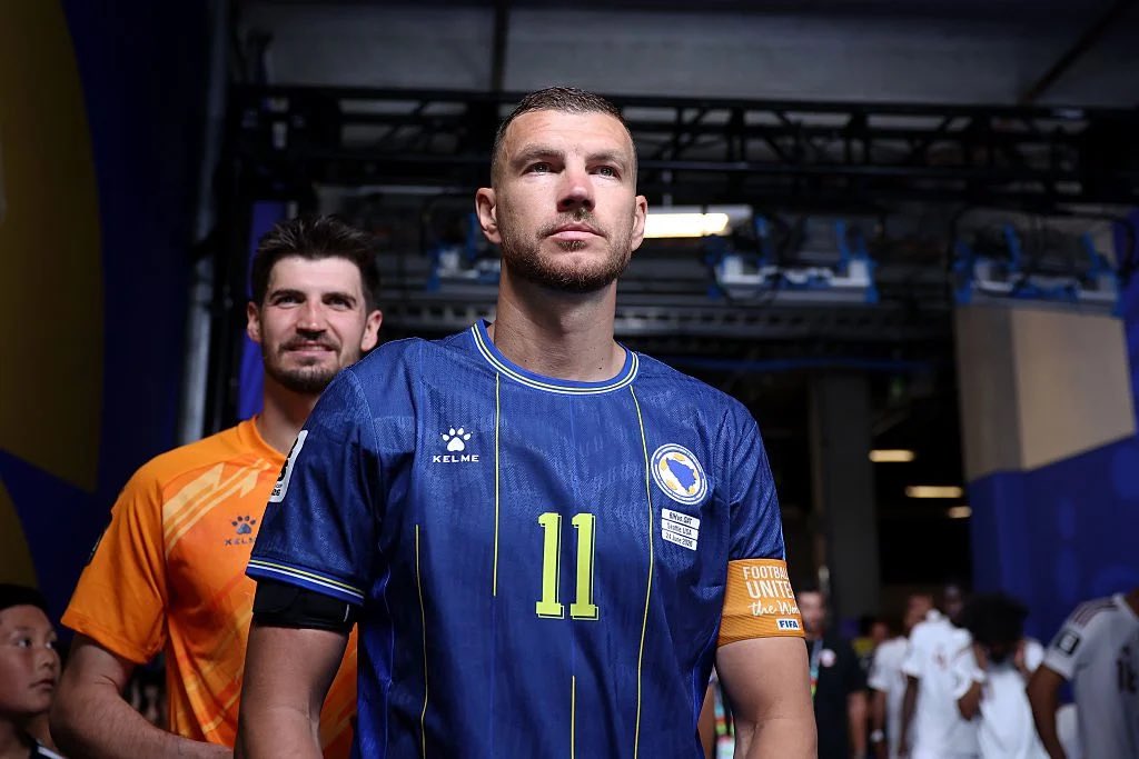 Bosniac0's tweet photo. Nobody should push him, but in my opinion this is the perfect time for Edin Džeko to retire from international football.

The greatest we’ve ever had. Crucial in getting us to where we are today. But everything has its time, and that time has come.

Retire at the top, as a legend.