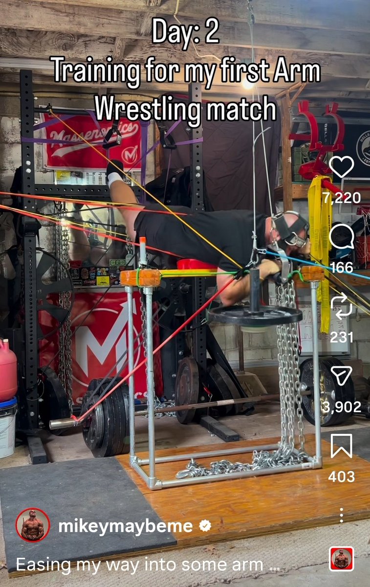 Hyper_arm_sgw's tweet photo. 向こうのトレーニングは勉強になるなぁ(白目) https://t.co/lJ7knlMQtd