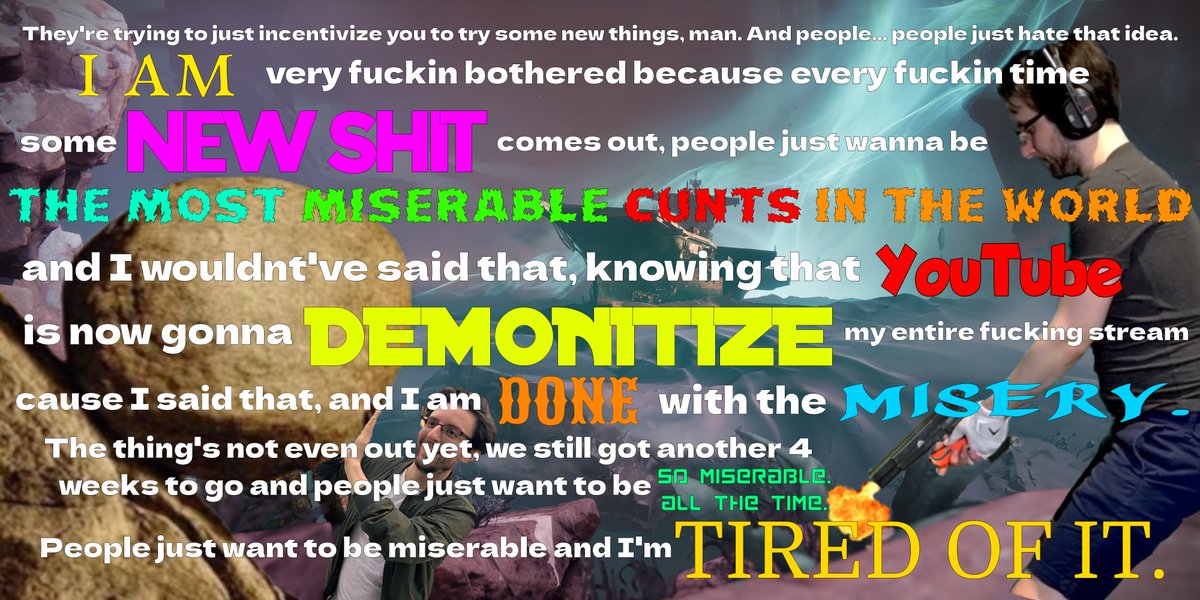 JellybackJoe's tweet photo. Shoutout to the Datto Rant from Rite of the Nine. Bro was spitting https://t.co/qRKaO6gCpG