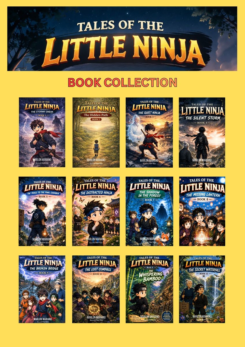 mmbizhub's tweet photo. TALES OF THE LITTLE NINJA 🥷

Join Kaito, a brave young ninja, as he embarks on exciting adventures filled with courage, kindness, wisdom, and unforgettable lessons. 
Visit our online store for more digital magazine and ebook.
https://t.co/2XsJgiCZxt https://t.co/xaCI1Rxo8n