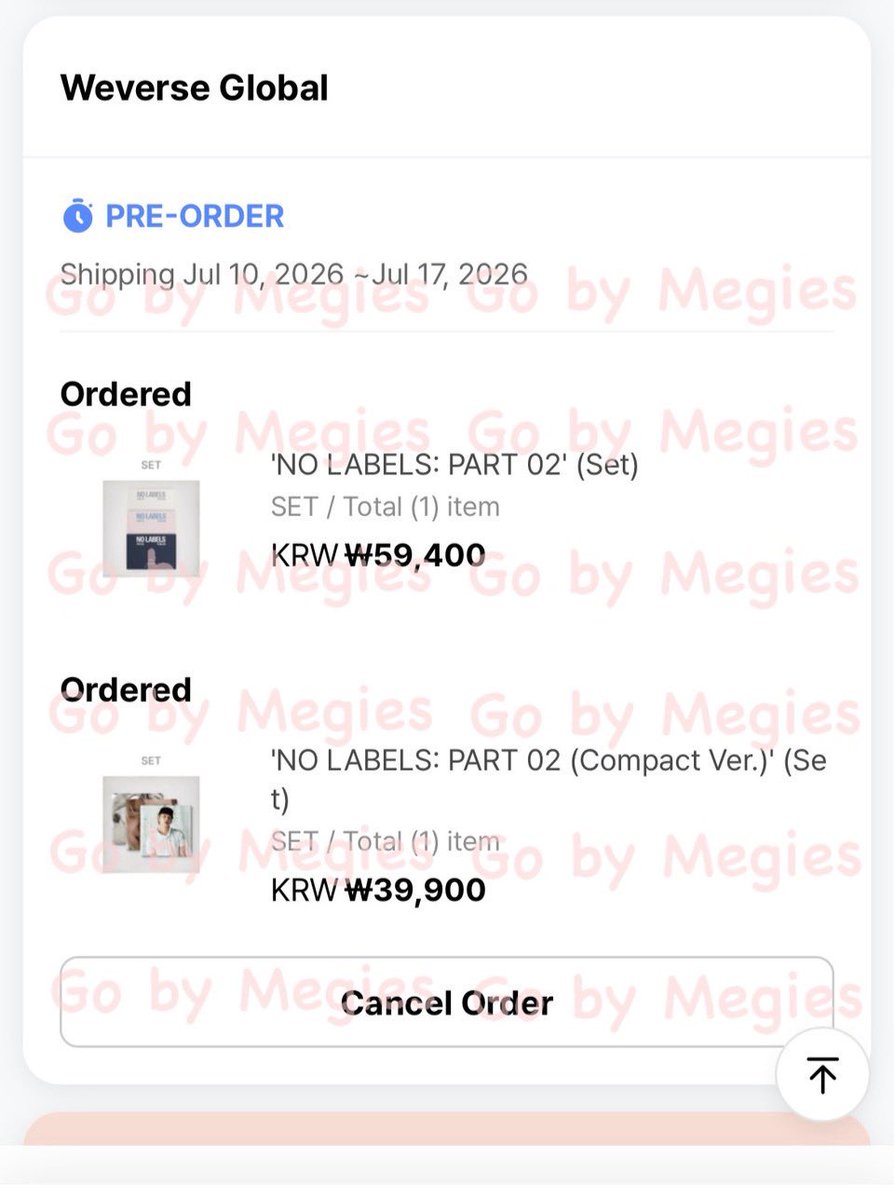bymegies's tweet photo. wts jual ‘YEONJUN NO LABELS: PART 02’

Go ; https://t.co/utI2hslnFE
‼️bersih ina
✅Cicilan / dp kecil

🍦REG
• Album only | 500gr
Theme 3 260k dp 110k ✅

🍦COMPACT
• Album Only | 300gr
Theme 3 + logo magnet 170k dp 70k ✅ https://t.co/74xB6r1h5c