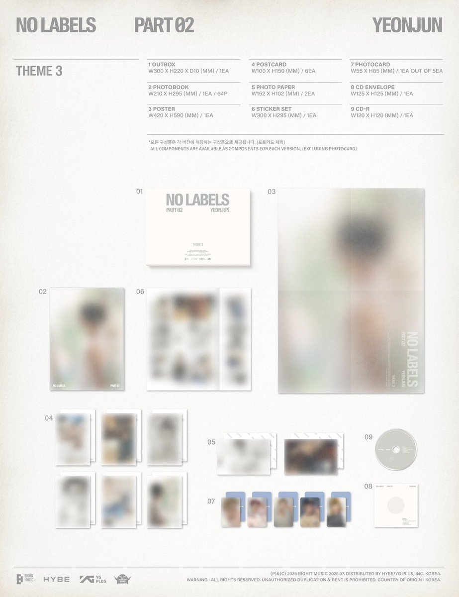 bymegies's tweet photo. wts jual ‘YEONJUN NO LABELS: PART 02’

Go ; https://t.co/utI2hslnFE
‼️bersih ina
✅Cicilan / dp kecil

🍦REG
• Album only | 500gr
Theme 3 260k dp 110k ✅

🍦COMPACT
• Album Only | 300gr
Theme 3 + logo magnet 170k dp 70k ✅ https://t.co/74xB6r1h5c