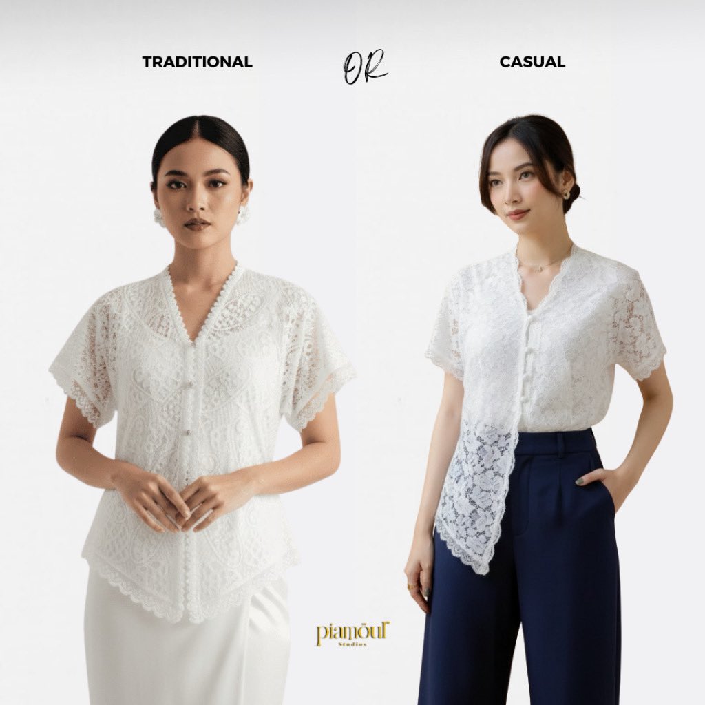 forkyungsoo12's tweet photo. PIAMOUR | LESTARI TOP Kebaya Modern Outer Lace Blouse Brukat Shirt Mix Renda Atasan Wanita Kekinian Elegan Wisuda Formal https://t.co/hmlUOX3DEE https://t.co/TkhIhh3lBo