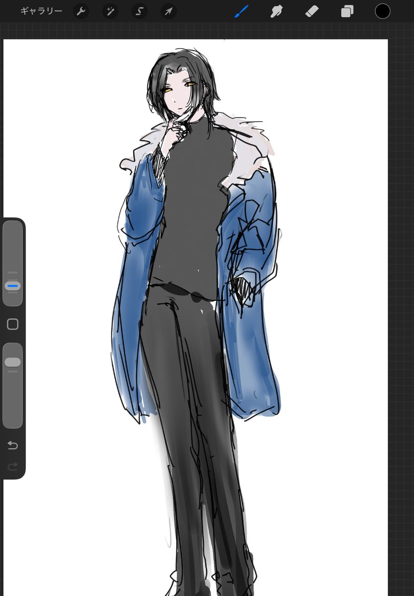 PU_Uiii's tweet photo. これはタナ死のニンゲン
そして俺は黄色い瞳のキャラを作ると
可哀想な目に遭う傾向にある。
南無。 https://t.co/s5D01ZlhLO