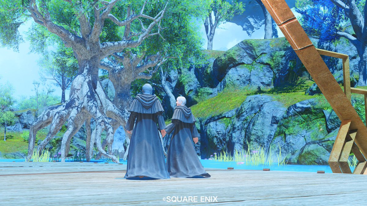 ff14_ren_luna's tweet photo. 嫁たゃと古代人してきた（？）
おはょ
📸：嫁たゃ https://t.co/ManbjojY2m