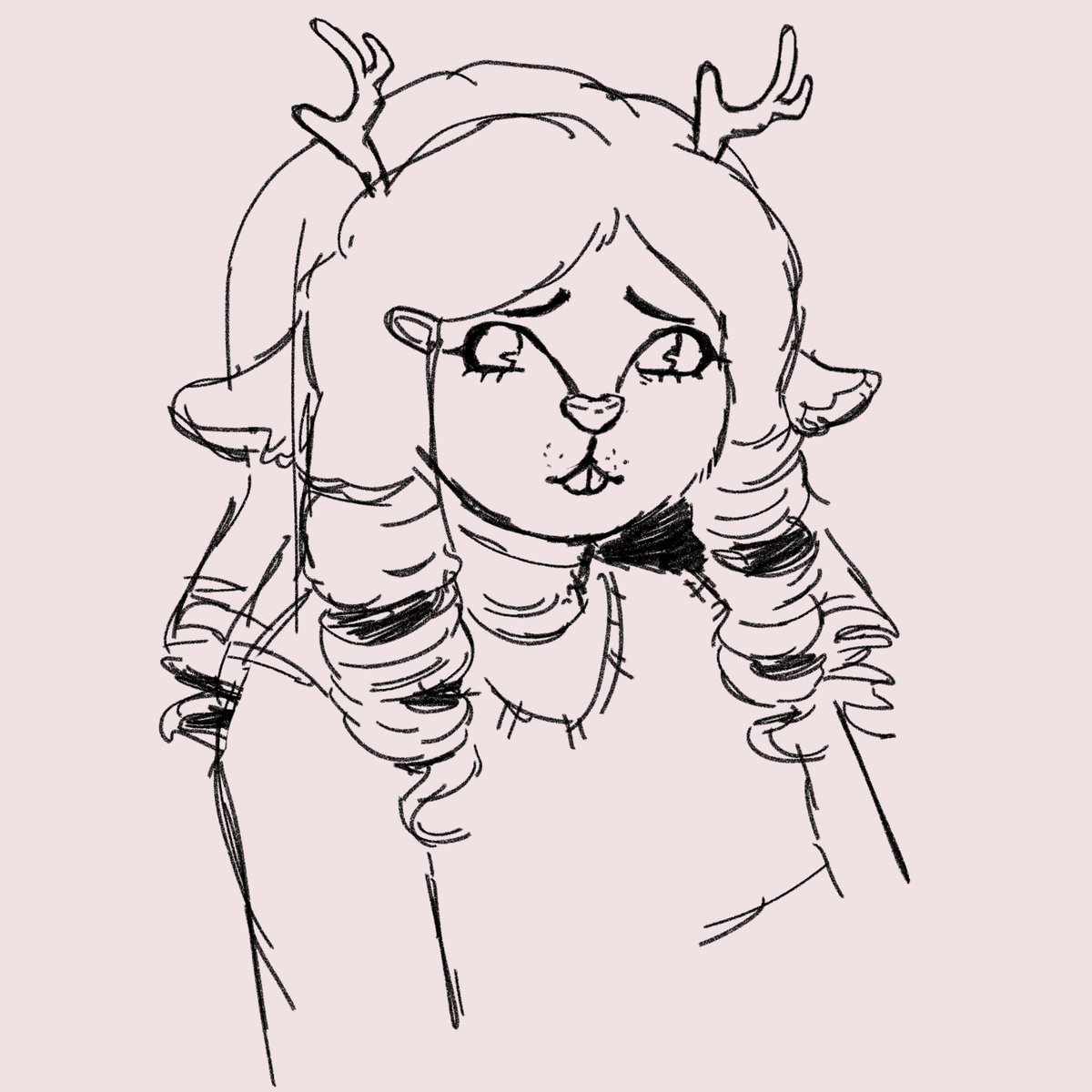 doegraves's tweet photo. // noelle doodle :-) https://t.co/AhsupIQugp