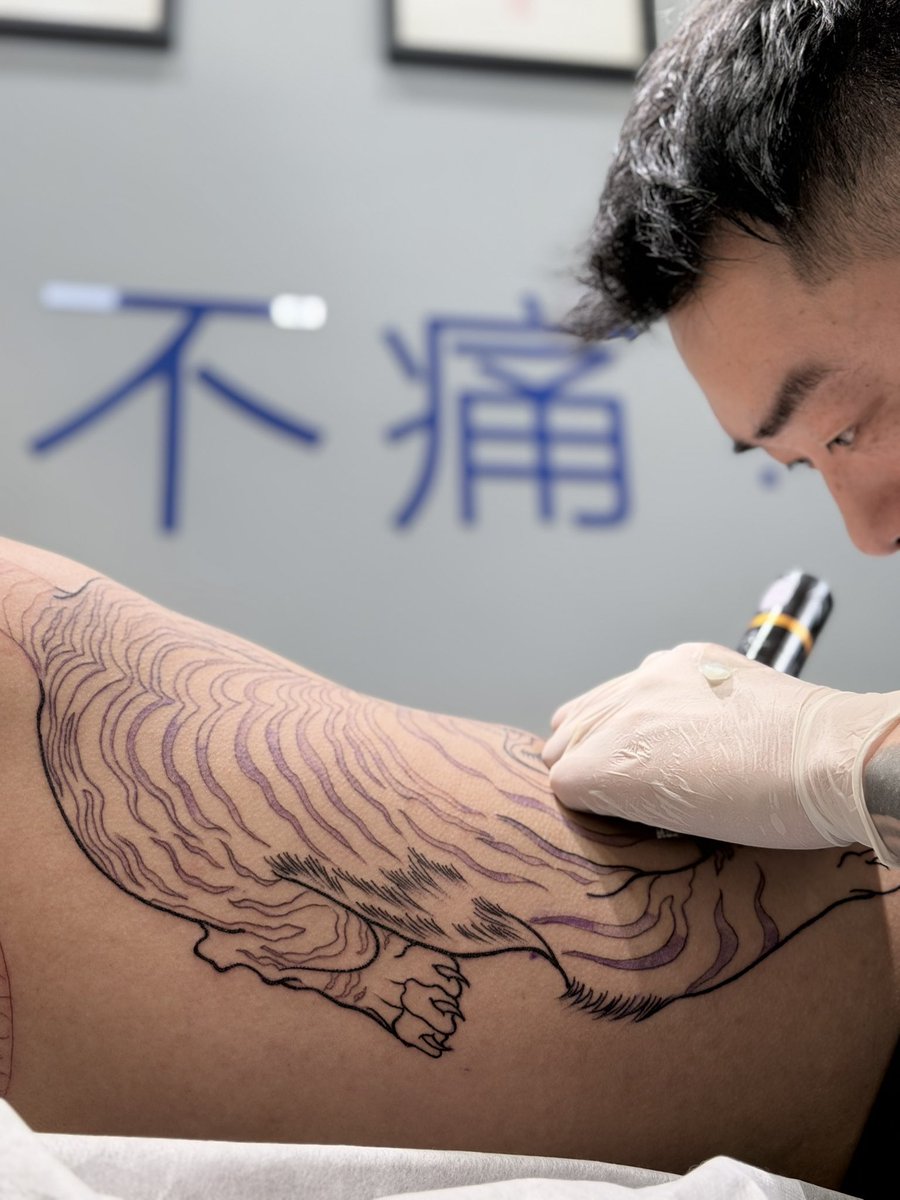 tattoos_han's tweet photo. 不痛 #tattoo #山东纹身师 #潍坊 #青岛 https://t.co/c4WF3ZuSgM