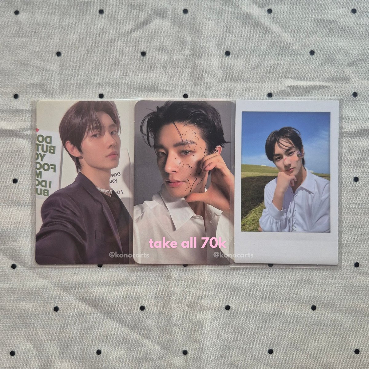 konocarts's tweet photo. wts pc enhypen sunghoon jake jungwon

★ take all 70k
★ include pack
★ exclude admin oren
★ splitpay
★ dom kab. bekasi

@ after dm please https://t.co/LnnPVh26Ex