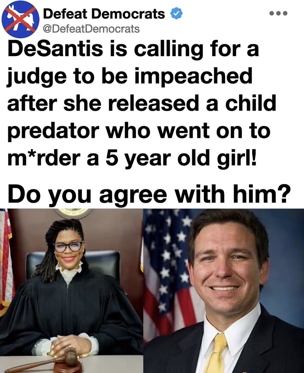 FarmGirlCarrie's tweet photo. I am with DeSantis on this 💯 
You too? https://t.co/GETdsJEY8w
