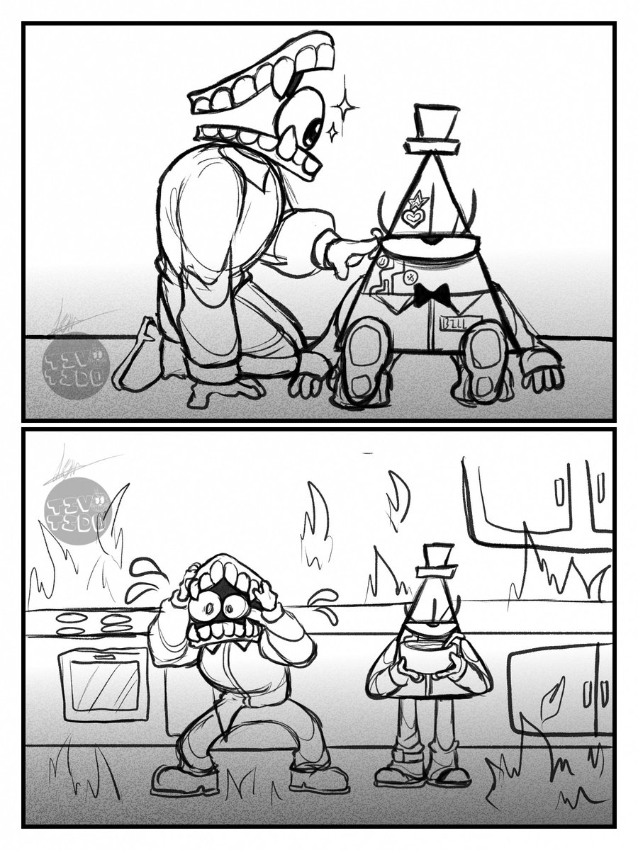 TivoRATido's tweet photo. Part. 5 mini comic bill conoce a caine 1/2

#dibujo #art #caine #bill #tadc #gravityfalls #fancomic #fanart  #foryoupage #parati https://t.co/jwJi14YwtM