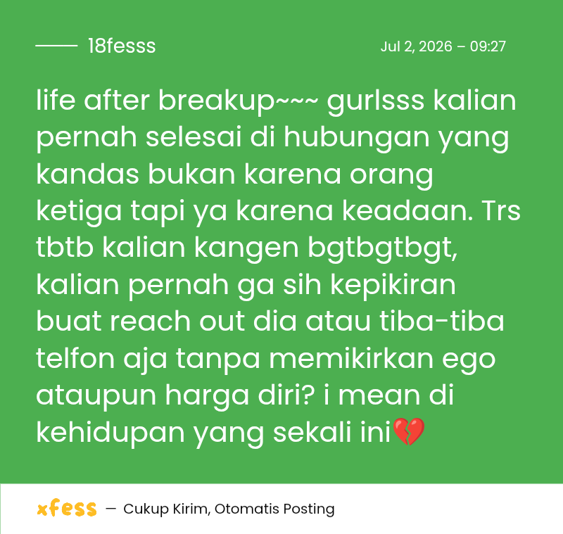 18fesss's tweet photo. 18! gen ask buat ciwi-ciwi, pernah gak sih ngabarin atau reach out duluan setelah no contact yang lama? gimana hasilnya? https://t.co/no6LKFZEy3