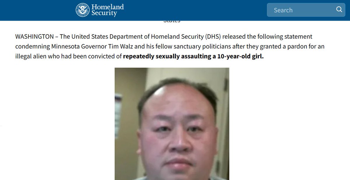 The_JBS's tweet photo. Why is Minnesota Governor Tim Walz pardoning Illegal Alien Sex Offenders? https://t.co/FQgUCG24xy