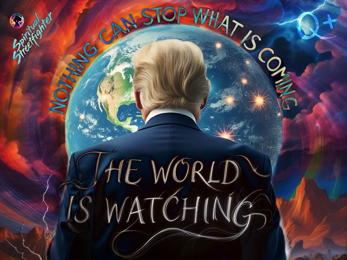 SpiritualSF_17's tweet photo. The World Is Watching https://t.co/veqNQ69Dyh