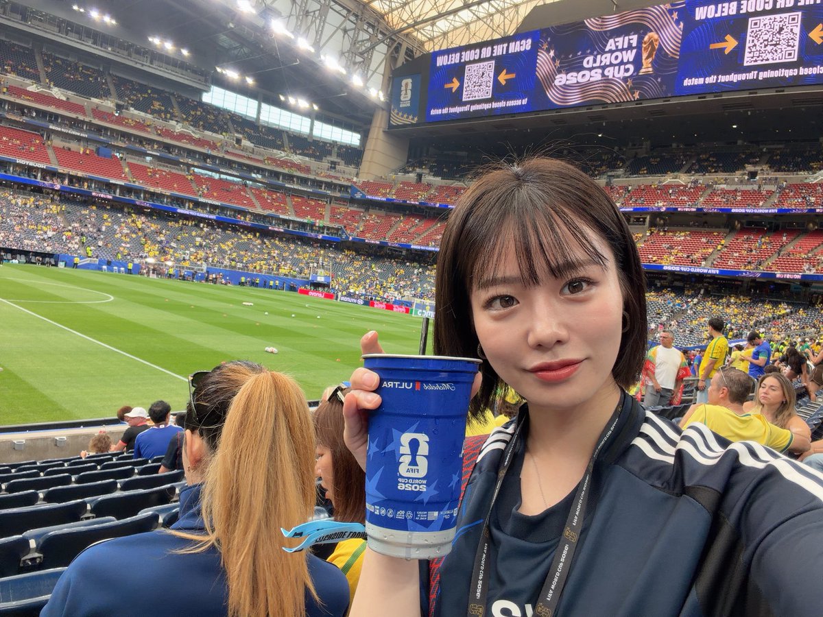 Prorelation1's tweet photo. #Fıfaworldcup2026 

JAPAN vs BRAZIL

人生で忘れられない日になりました。
感動をありがとうございました😭!! https://t.co/nMXhSO227j