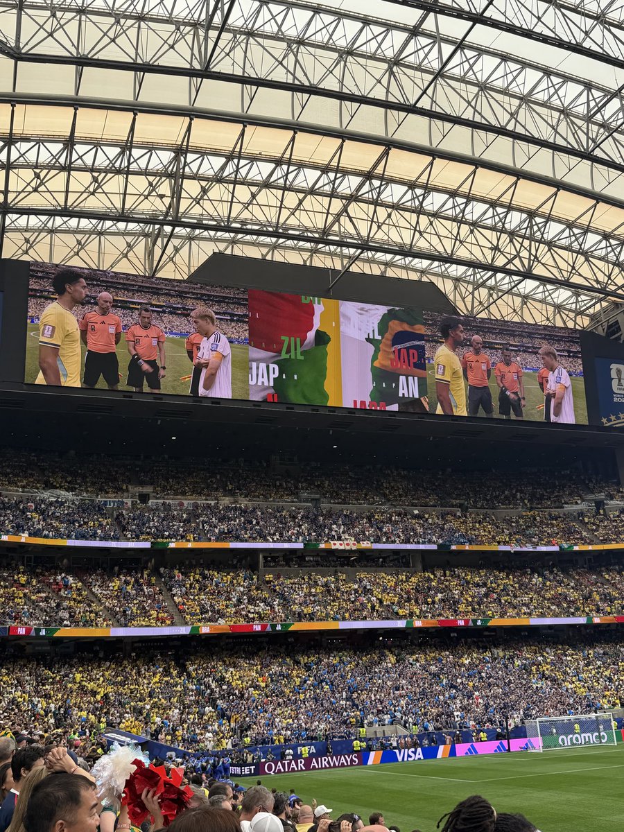 Prorelation1's tweet photo. #Fıfaworldcup2026 

JAPAN vs BRAZIL

人生で忘れられない日になりました。
感動をありがとうございました😭!! https://t.co/nMXhSO227j