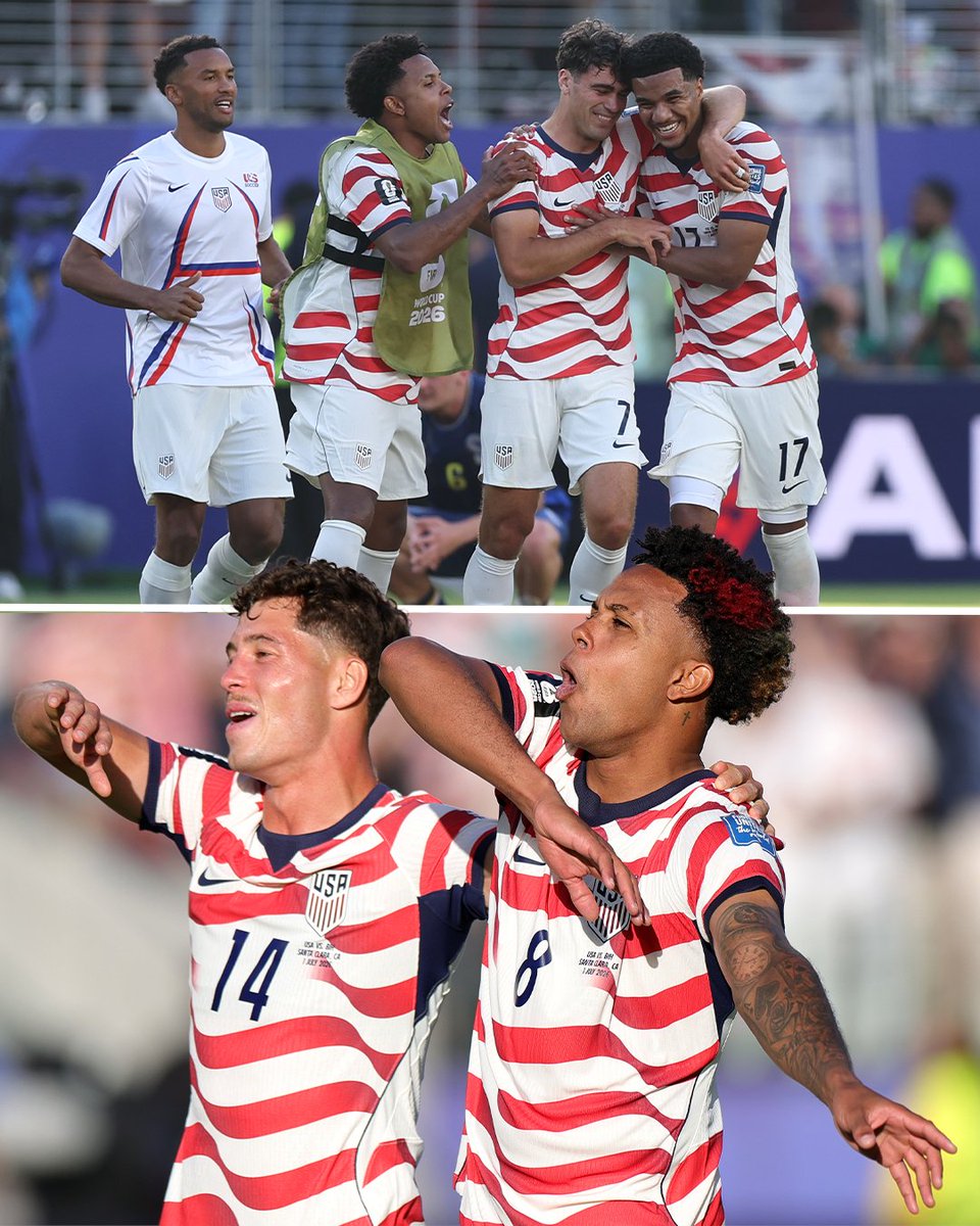 espn's tweet photo. You can feel the energy in the Bay Area after the USMNT secured the win to move on to the Round of 16 🔥 https://t.co/6swC8MM1KG