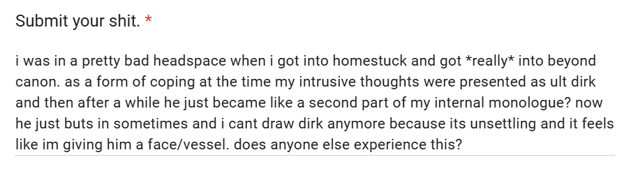 Homestuck Anonymous tweet media