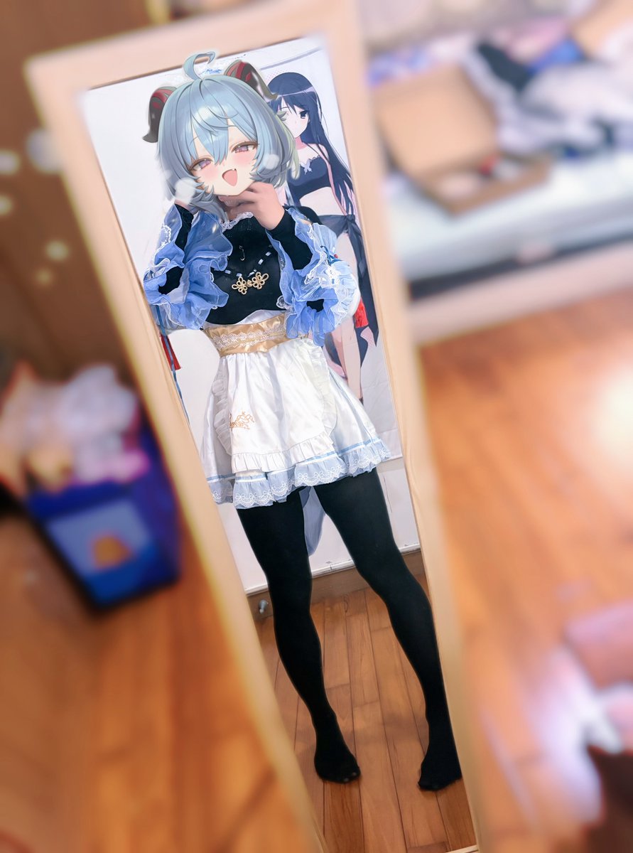 fut_yue's tweet photo. 給男友看的 ｜ 給推友看的

給主人看的.....那可不能免費給你看，雜魚🥰

騙你的我連男友都沒有我到底哪來的主人。
#男娘 https://t.co/VhvPcKd7nO
