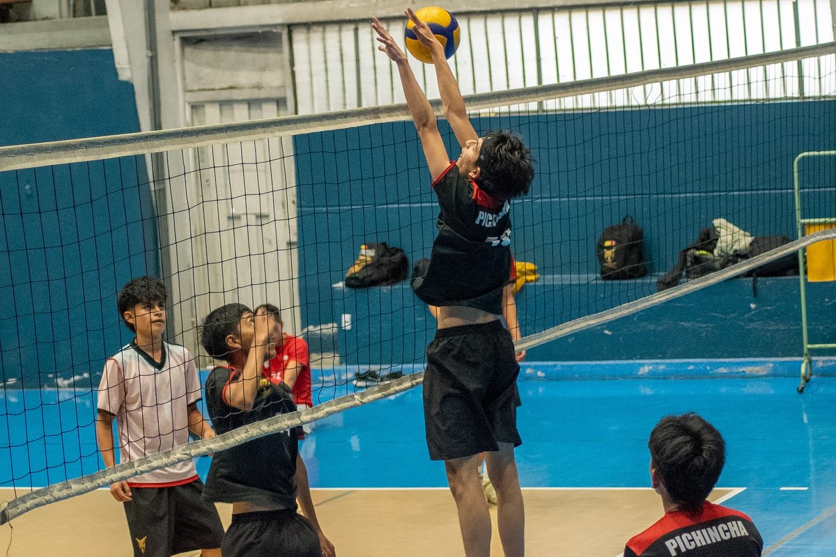 TigresVoleyEc's tweet photo. 🏐🔥 Mauricio Redín entrena cada día con un solo objetivo: ganarse un lugar en la Selección de Pichincha, categoría menores.

¡Mucho éxitos, Mauri! En Club Tigres creemos en ti. 💪🐯 https://t.co/bCMWFbTNXE