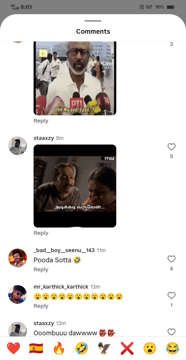 Jace_Millebe's tweet photo. 8 years ku munna pota post ku ipa varaikum 24 hours um adi vangara aala ipa dhan da laip la first time pakara! https://t.co/yEaWYDVtQm