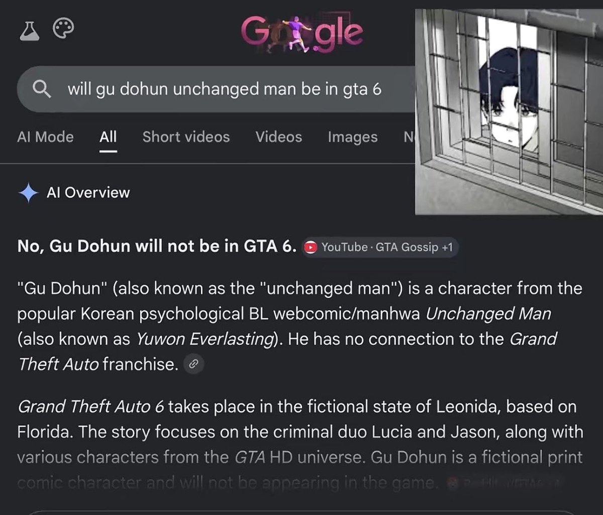 maepart3's tweet photo. just cancelled my gta 6 preorder 😐 https://t.co/RqzEIlYOLq