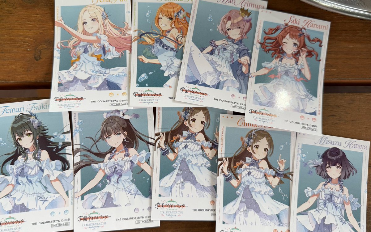 Rvape0901's tweet photo. @no_TL
学園アイドルマスター　学マス　スイパラ　スイーツパラダイス　交換　

【譲】
購入特典:画像

【求】
購入特典:リーリヤ

ただいま江ノ島海の家 店内におります。
この後秋葉原お時間相談可能です。

お気軽にお声掛けください🙇‍♀️ https://t.co/pVjfwGPbnf