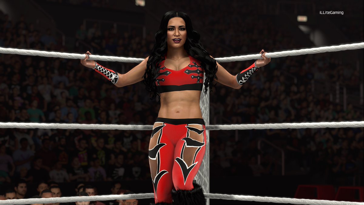 iLLite_Gaming's tweet photo. #WWE2K26 In-Game Screens 

Gear Credit: SamFX#45484

#iLLiteGaming #Melina https://t.co/po2XxHZGLS
