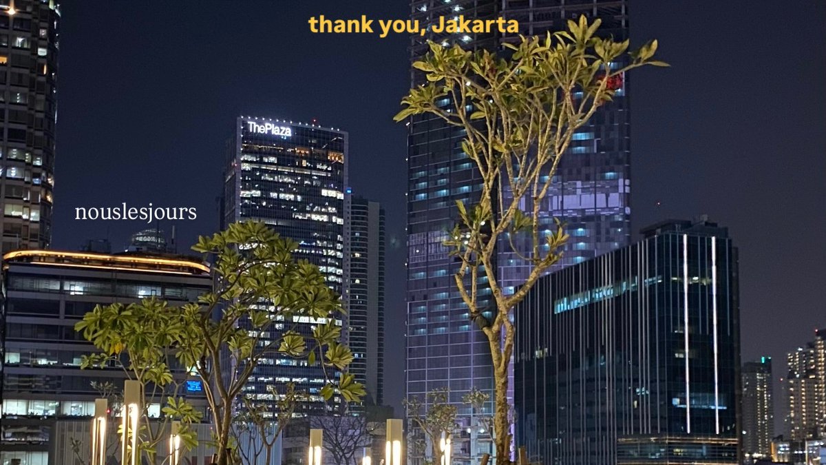 nouslesjours's tweet photo. thank you Jakarta, sudah menyelamatkanku dari kubangan kemiskinan :) https://t.co/CPMHBLn1Pq